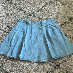 Forever 21 Sky Blue Mini Skirt